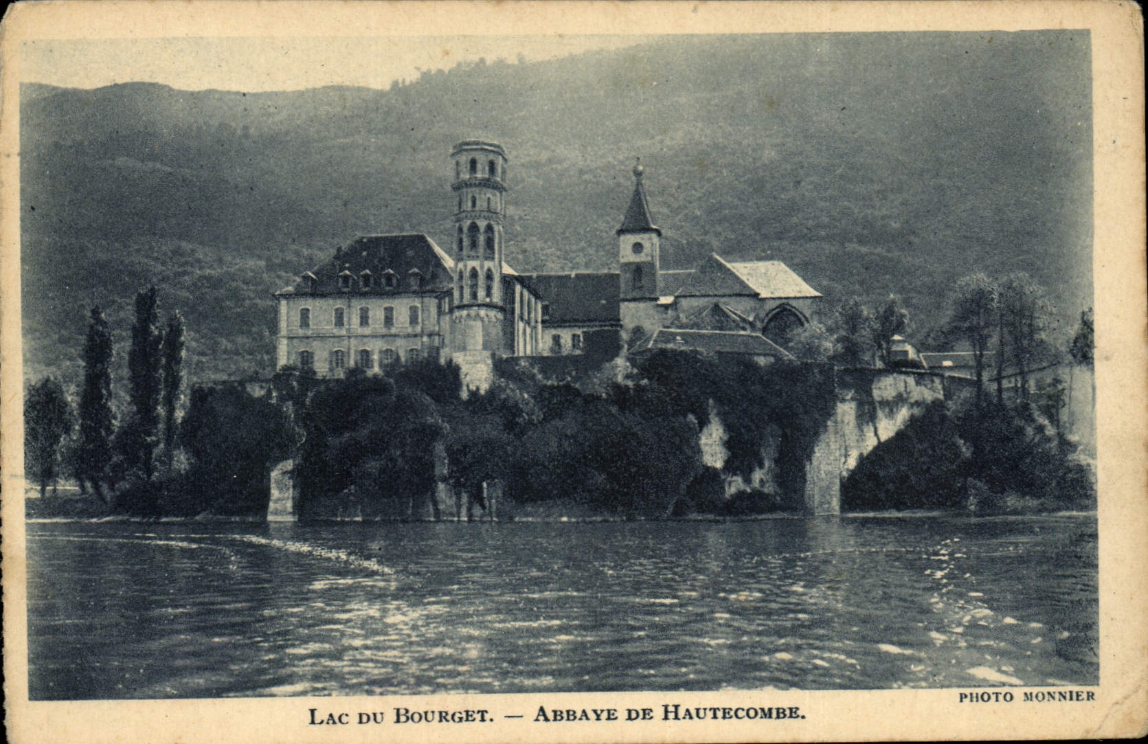 CPA Lac du Bourget Abbaye de Hautecombe 