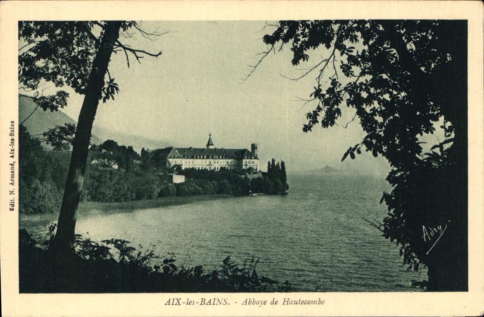 CPA Aix les Bains Abbaye de Hautecombe