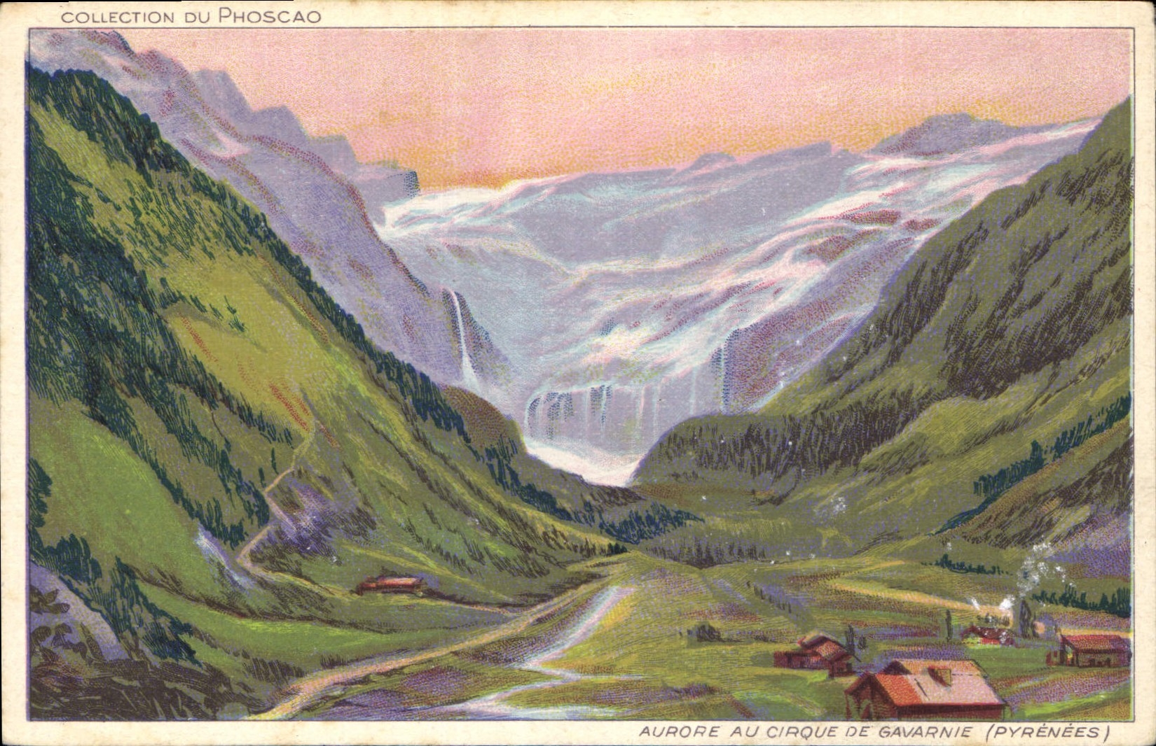 CPA Aurore au Cirque de Gavarnie Pyrenees 