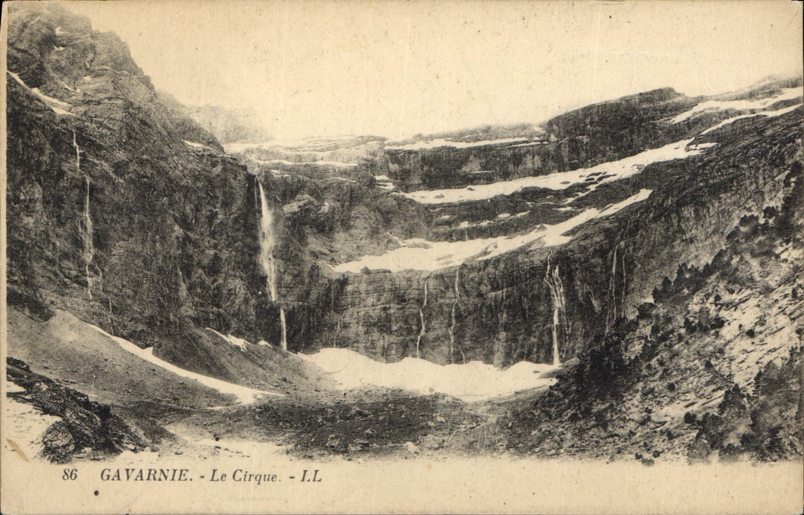 CPA Gavarnie Le Cirque 