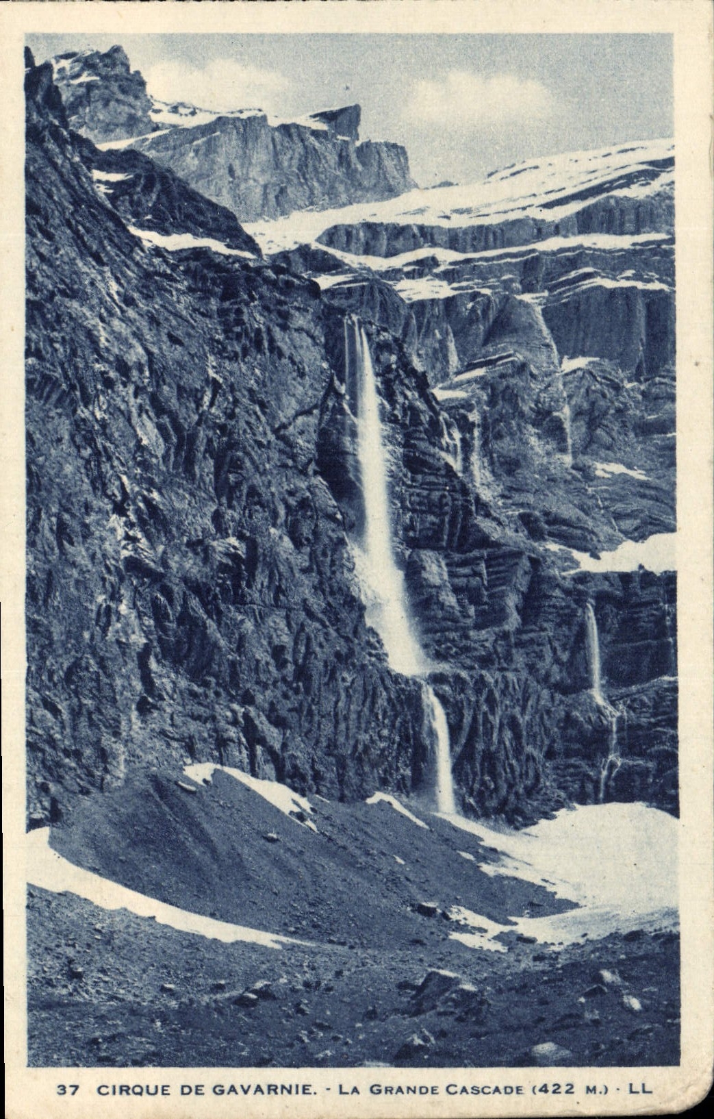 CPA Cirque de Gavarnie La Grande Cascade 