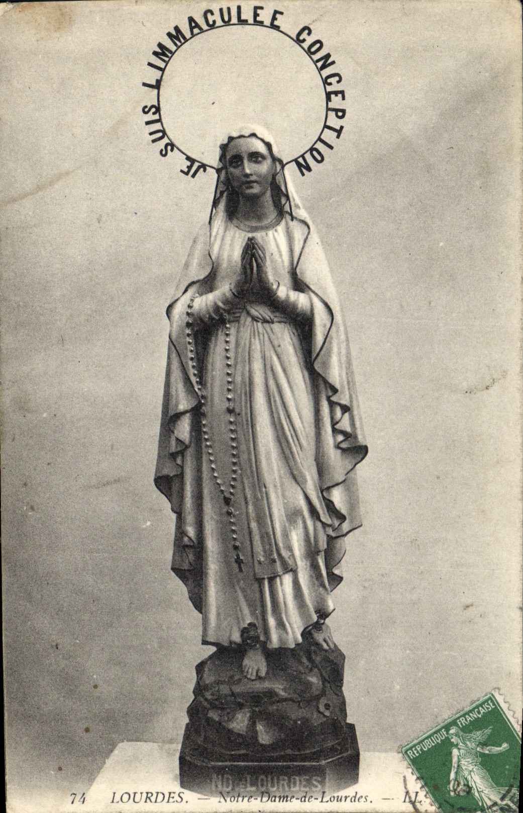 CPA Lourdes Notre Dame de Lourdes 