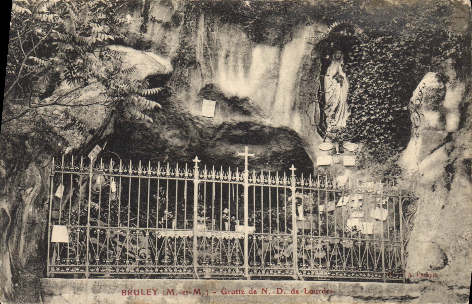 CPA Bruley M et M Grotte de N D de Lourdes 
