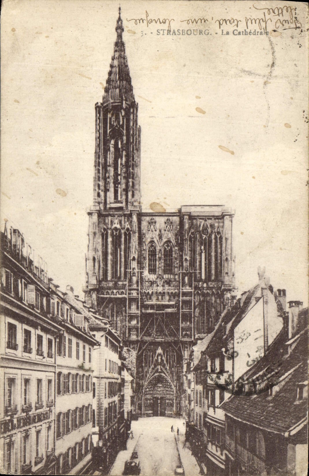 CPA Strasbourg La Cathedrale 