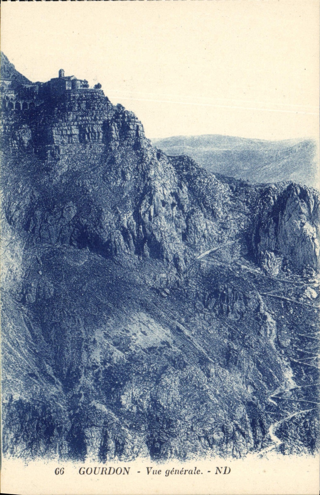 CPA Gourdon Vue generale 