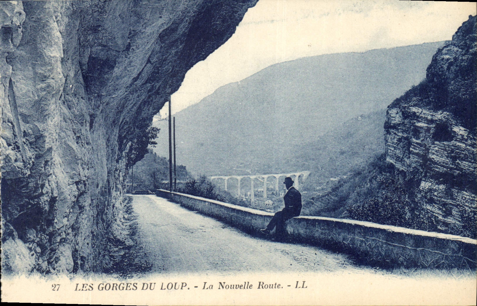 CPA Les Gorges du Loup La Nouvelle Route 