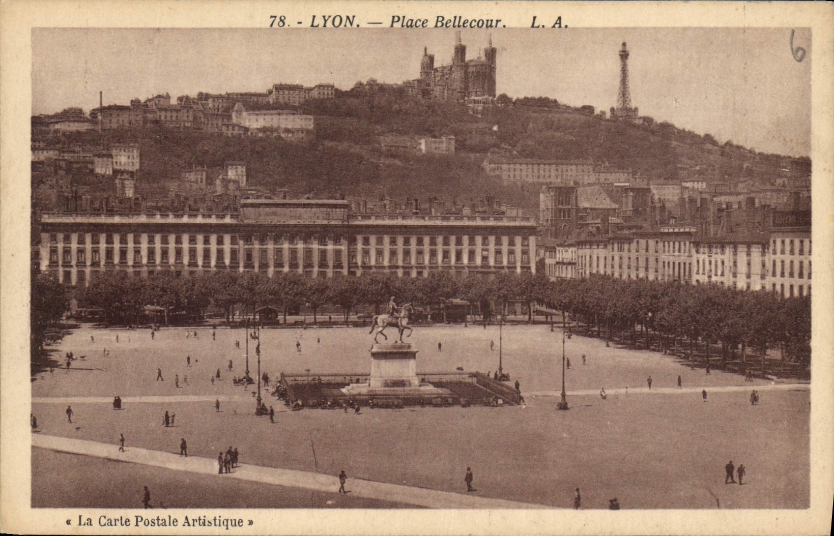 CPA Lyon Place Bellecour 