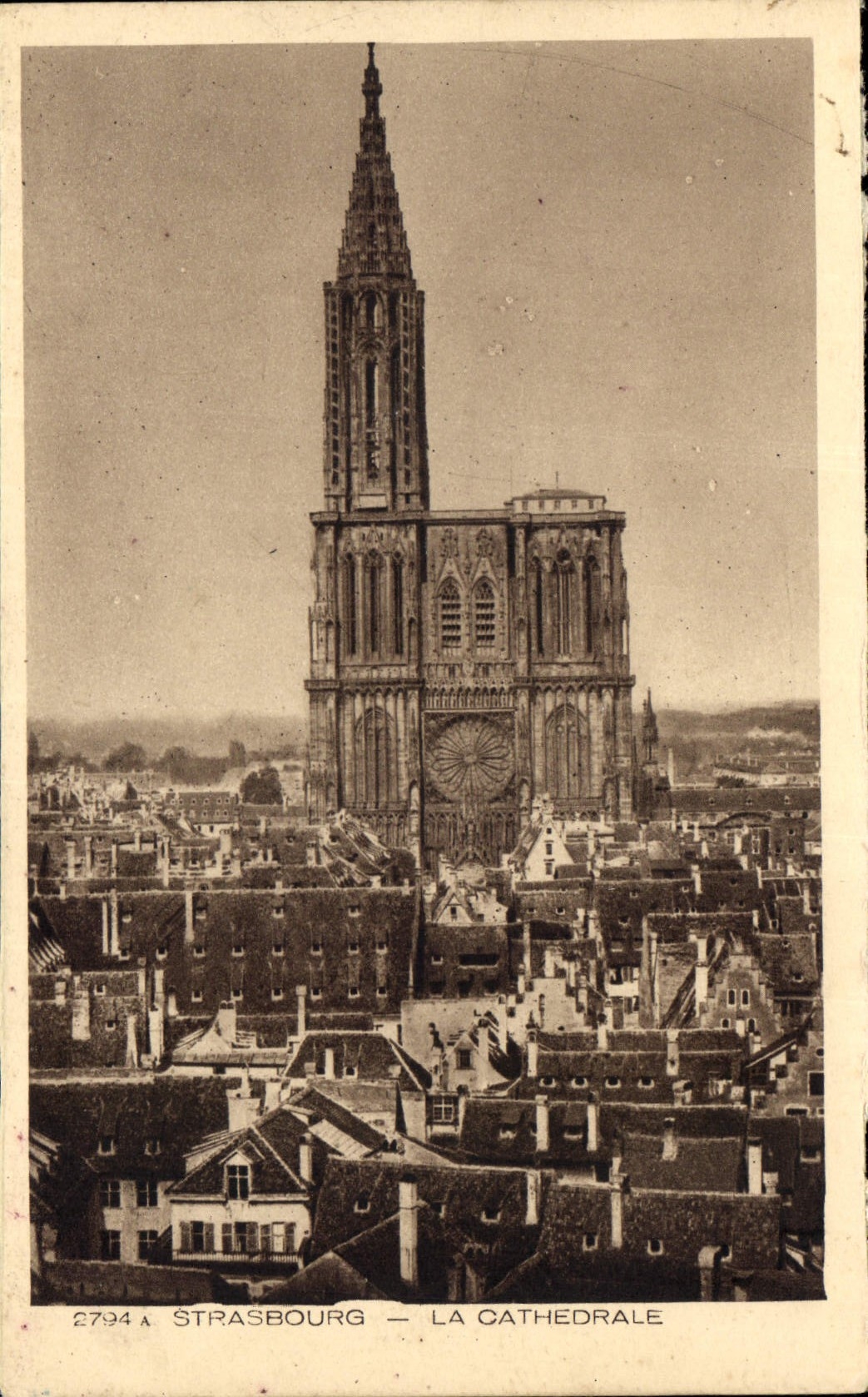 CPA Strasbourg La Cathedrale 