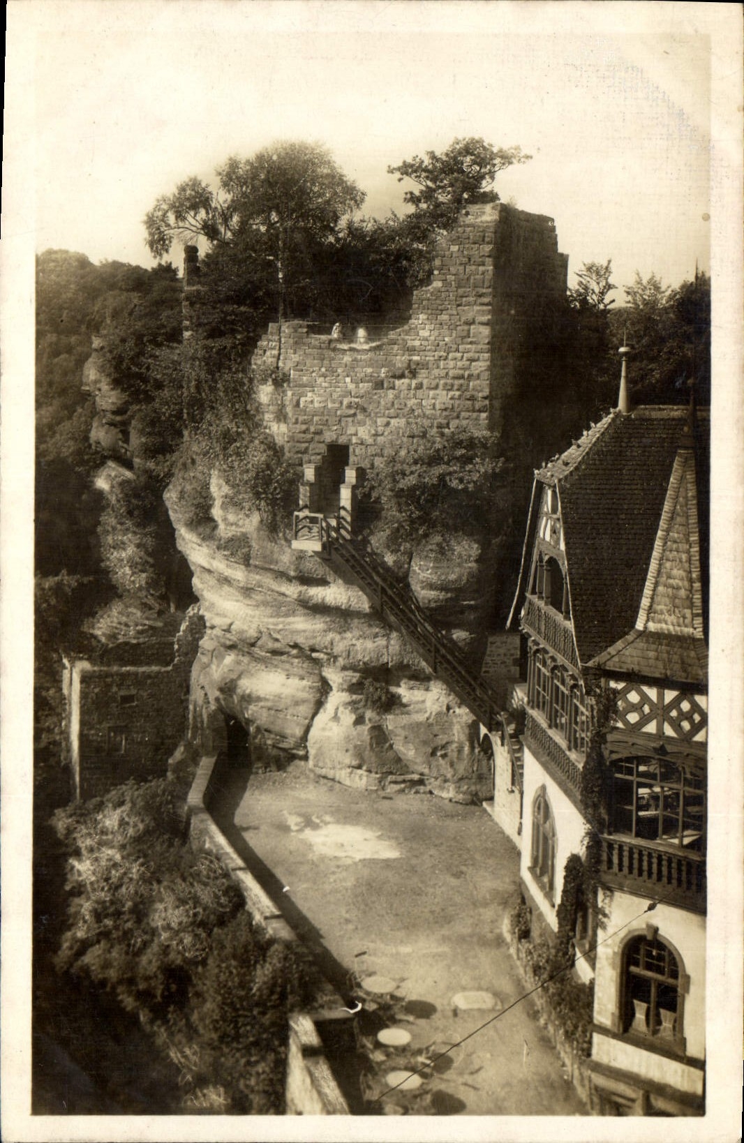 CPA Haut Barr pres Saverne 