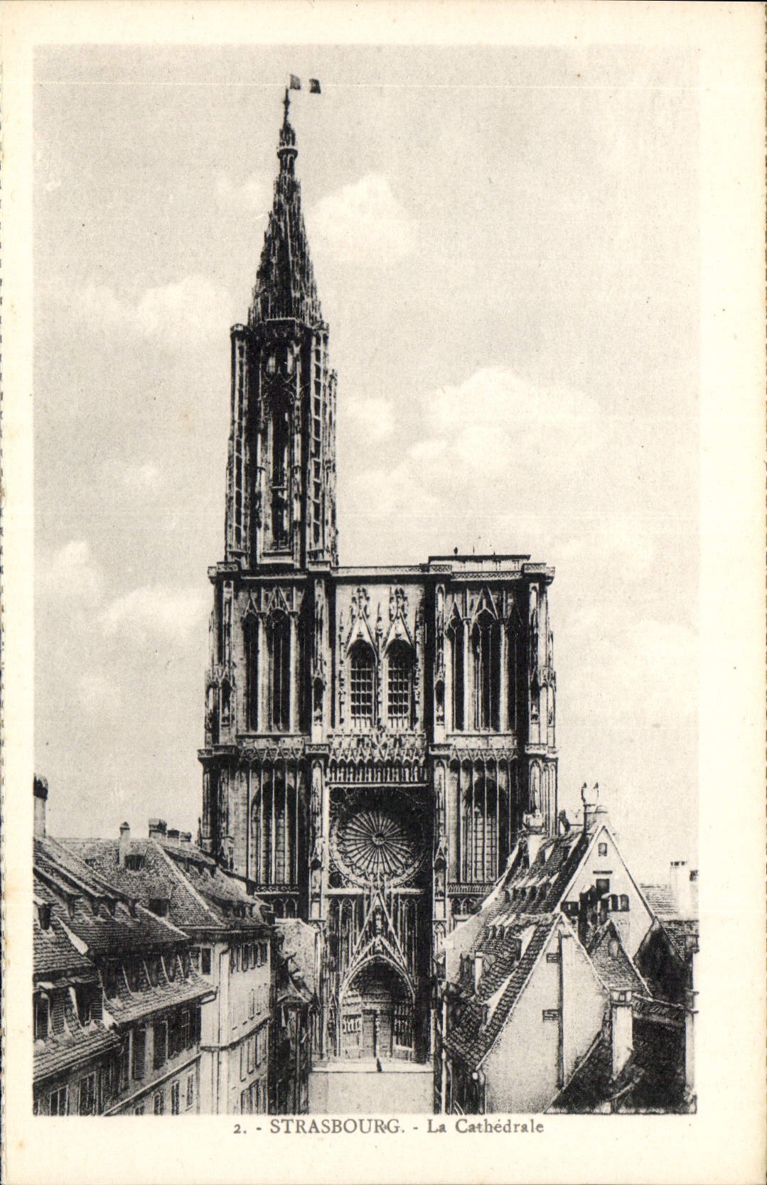 CPA Strasbourg La Cathedrale 