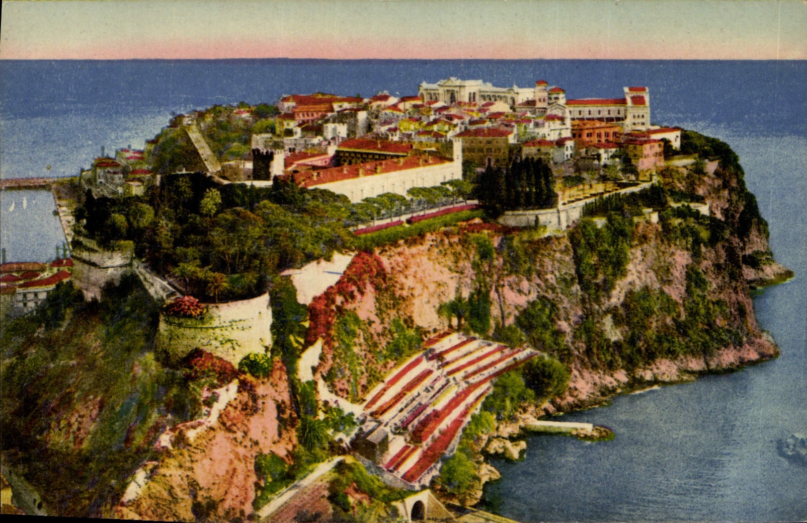 CPA Monaco Le Rocher 