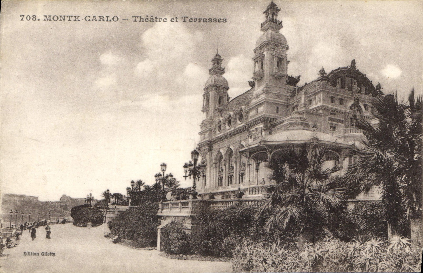 CPA Monte Carlo Theatre et Terrasses