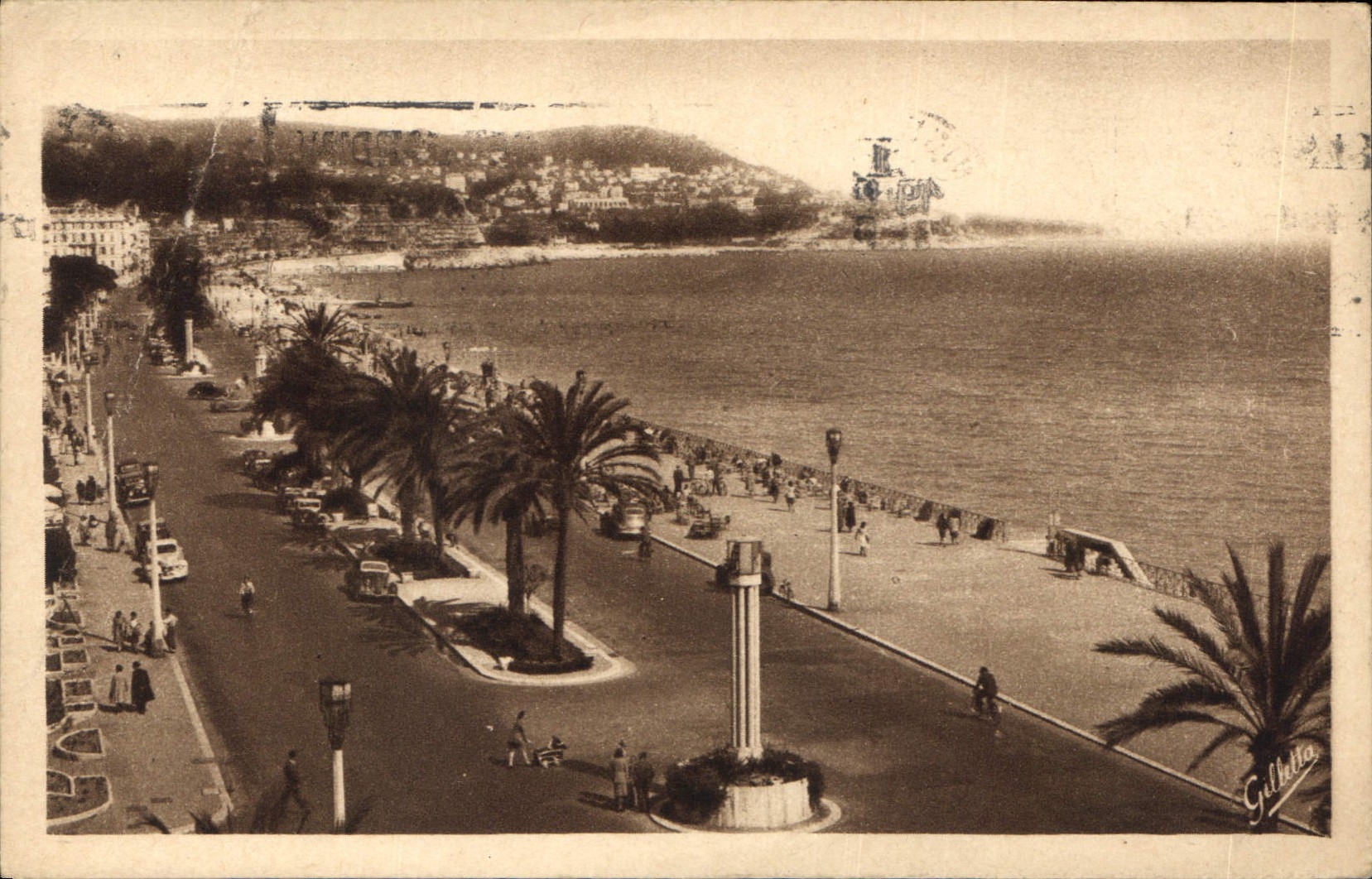 CPA Nice Promenade des Anglais 
