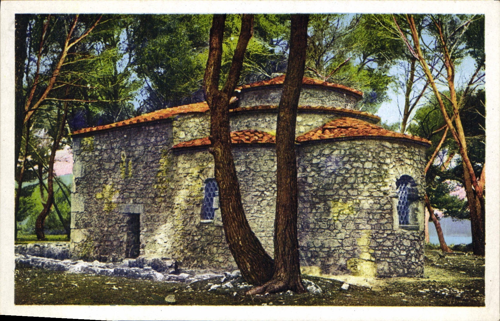 CPA Abbaye de N D de Lerins Ile Saint Honorat Chapelle de la Trinite