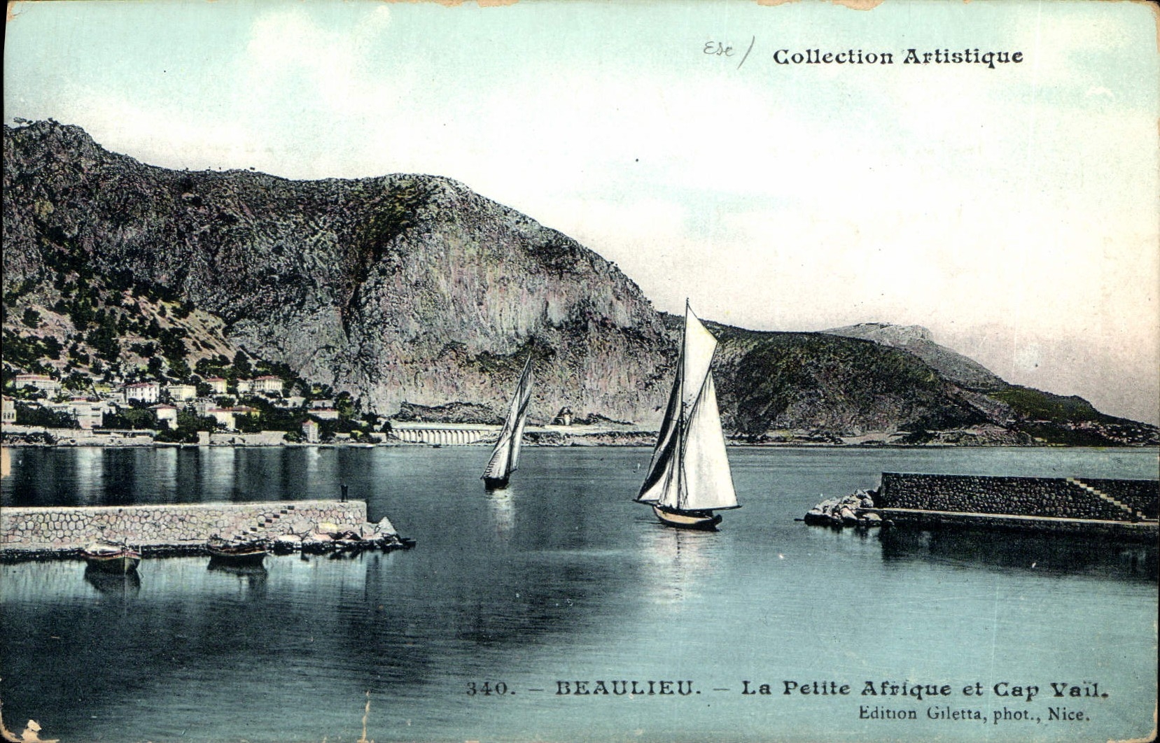 CPA Beaulieu La Petite Afrique et Cap Vail