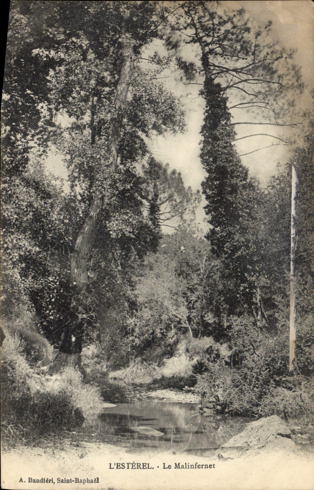 CPA L'Esterel le Malinfernet 
