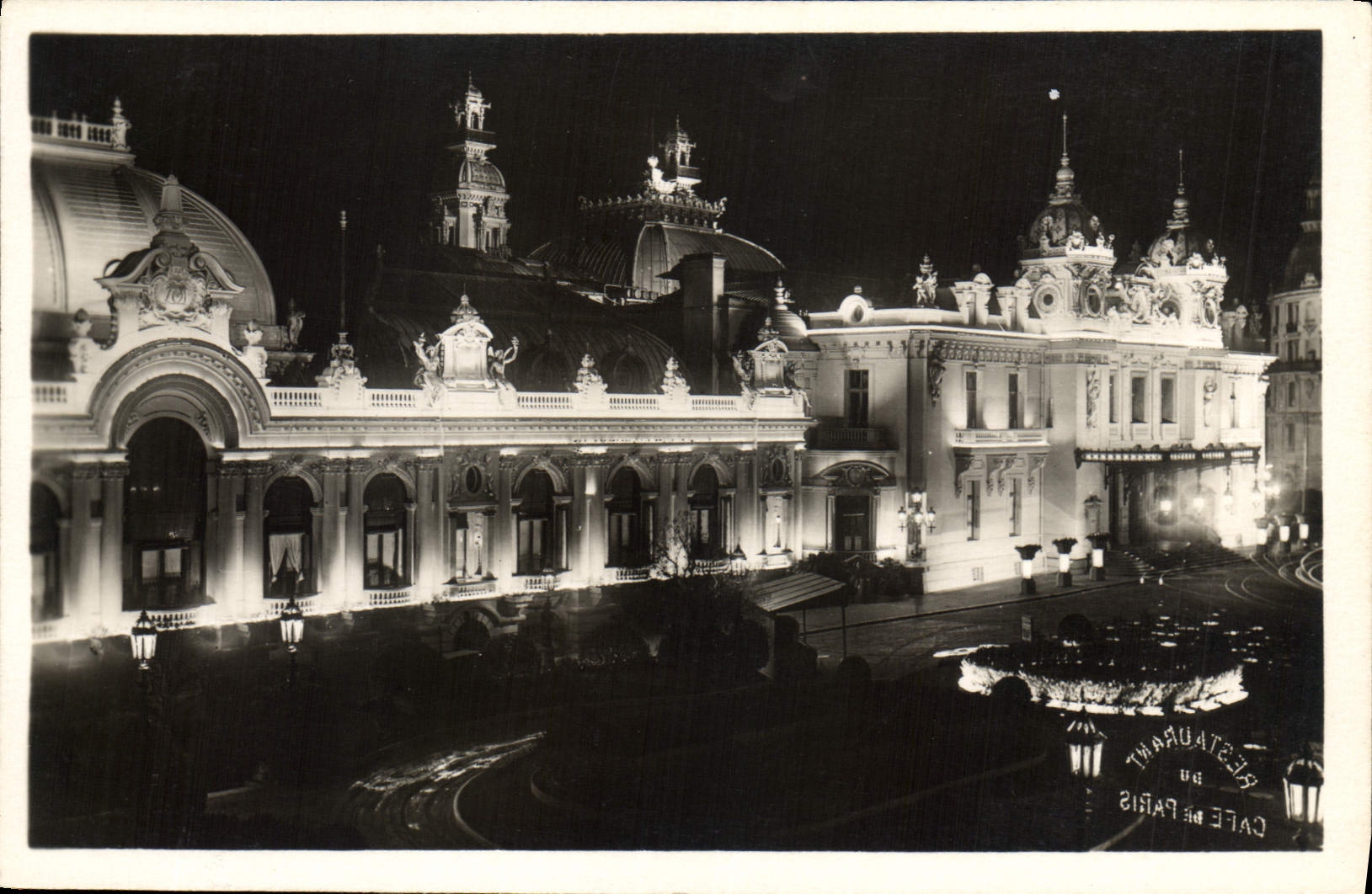 CPA Monte Carlo le Casino Illumine 