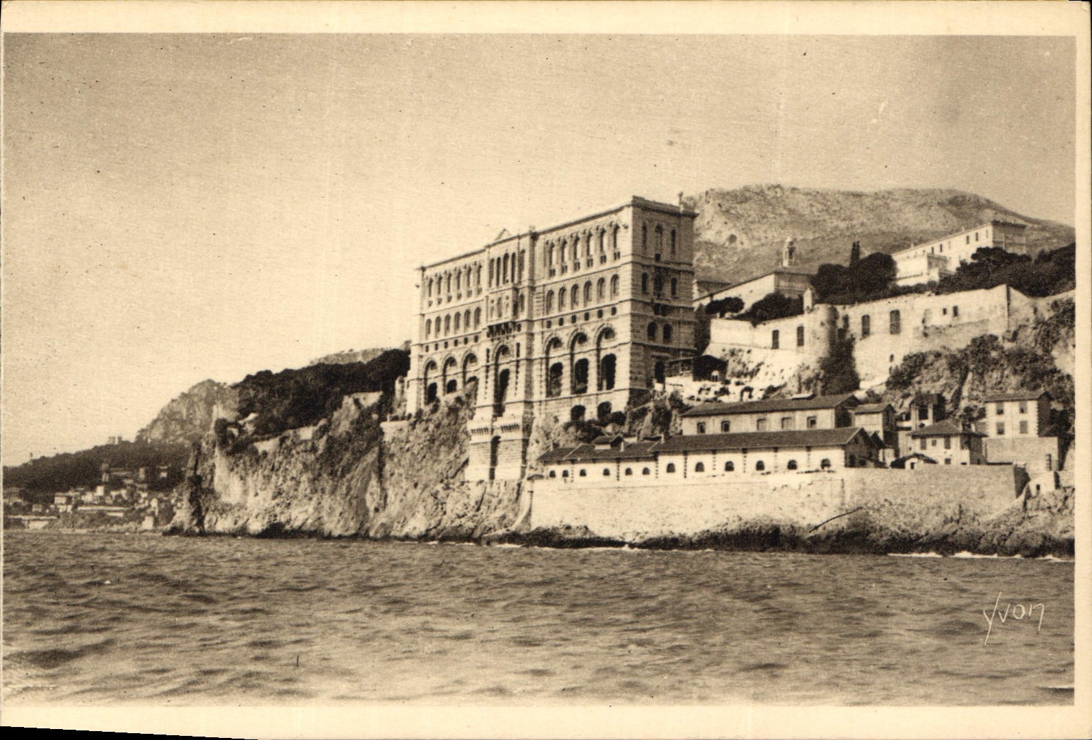 CPA Cote d'Azur Monaco Musee Oceanographique 