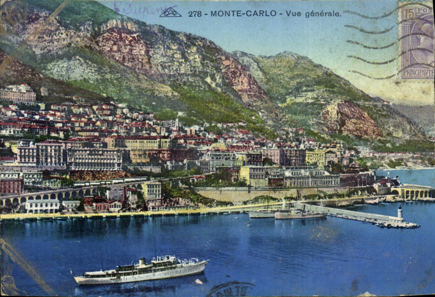 CPA Monte Carlo vue generale 