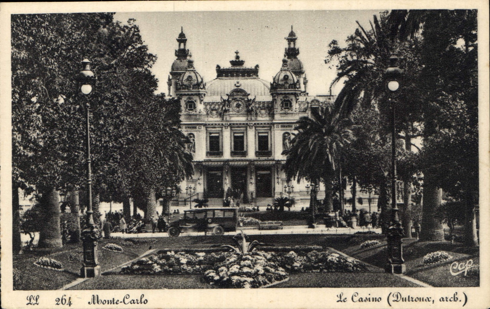 CPA Monte Carlo le Casino Dulroux Arch 
