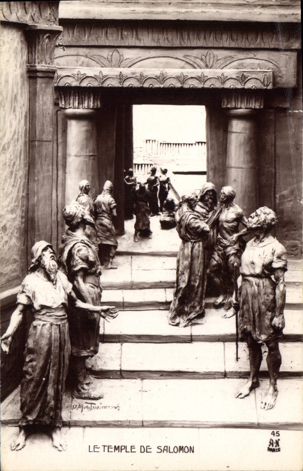 CPA Le Temple de Salomon 