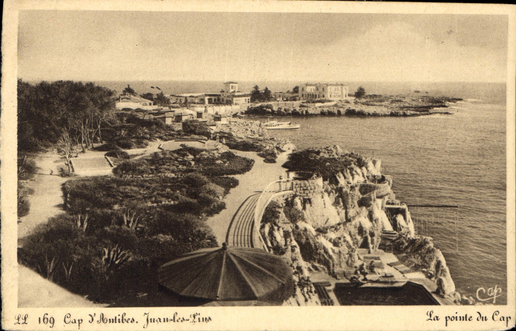 CPA Cap d'Antibes Juan les Pins La Pointe du Cap