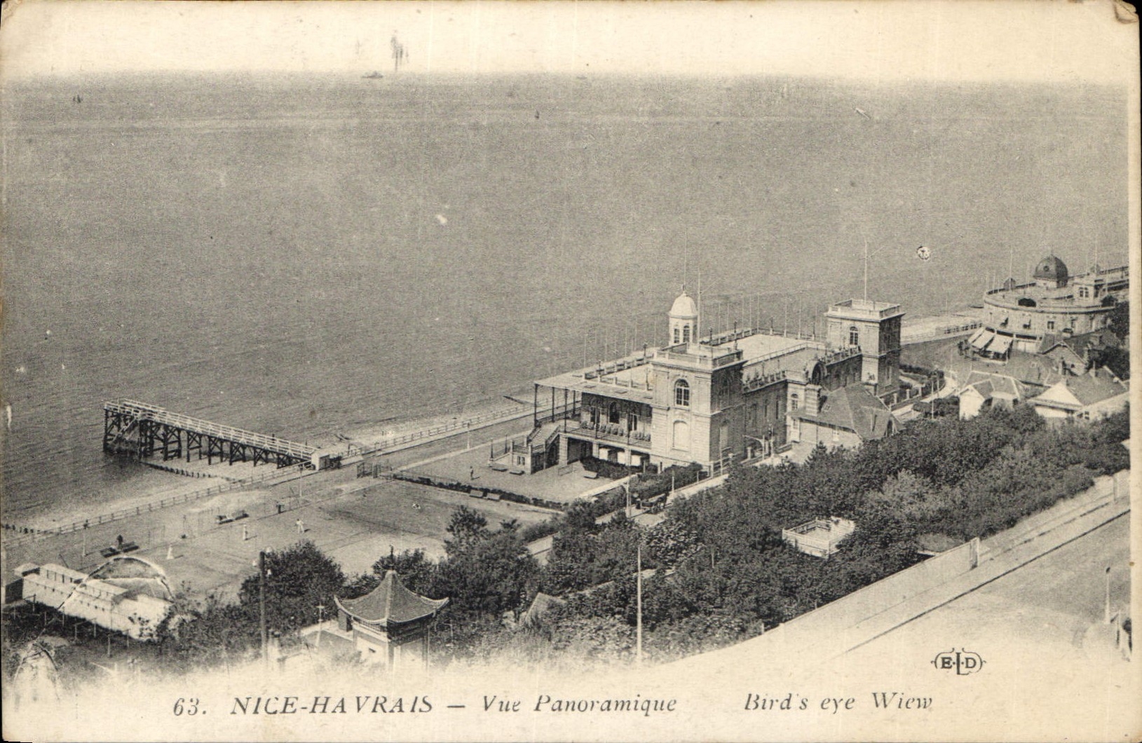 CPA Nice Havrais vue panoramique 