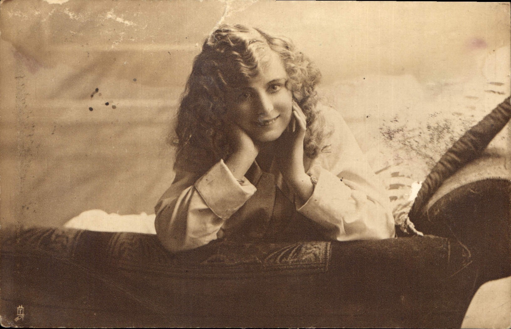 CPA My Pyjama Girl Raphael Tuck et Sons Femme