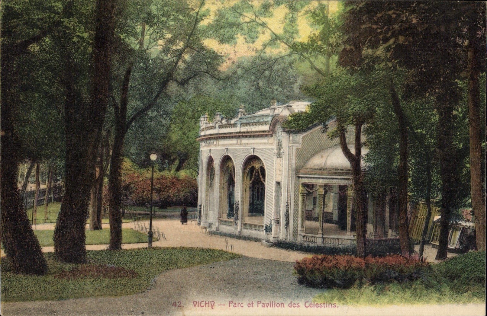 CPA Vichy Parc et Pavillon des Celestins 