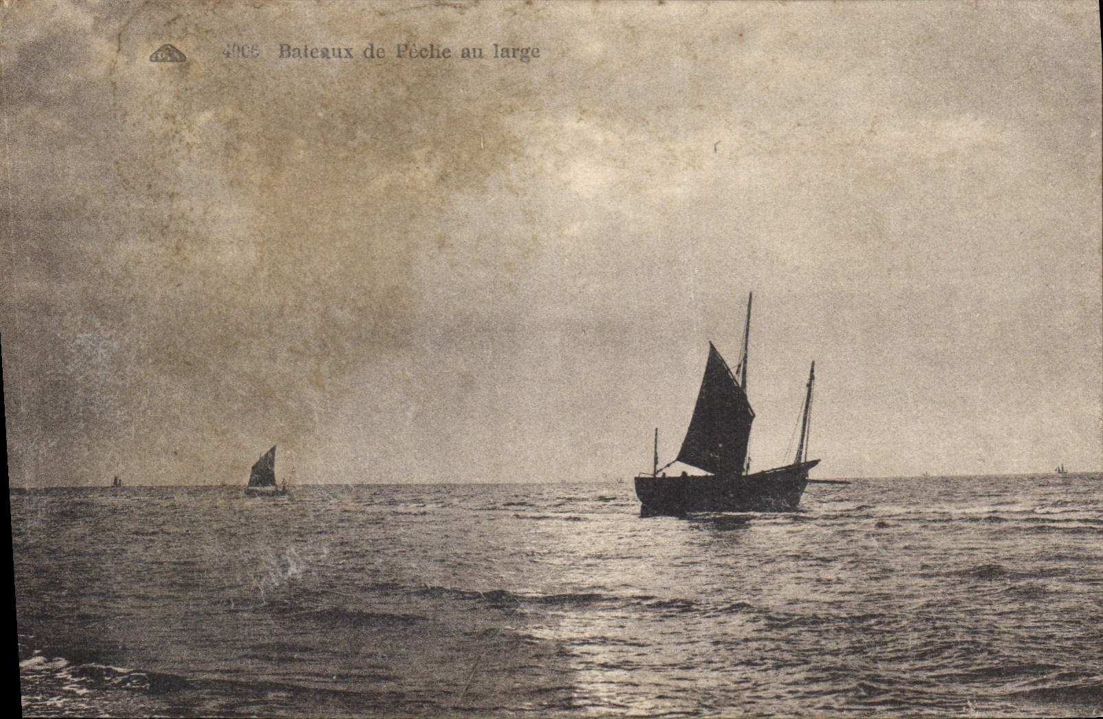 CPA Bateaux du peche au Large 