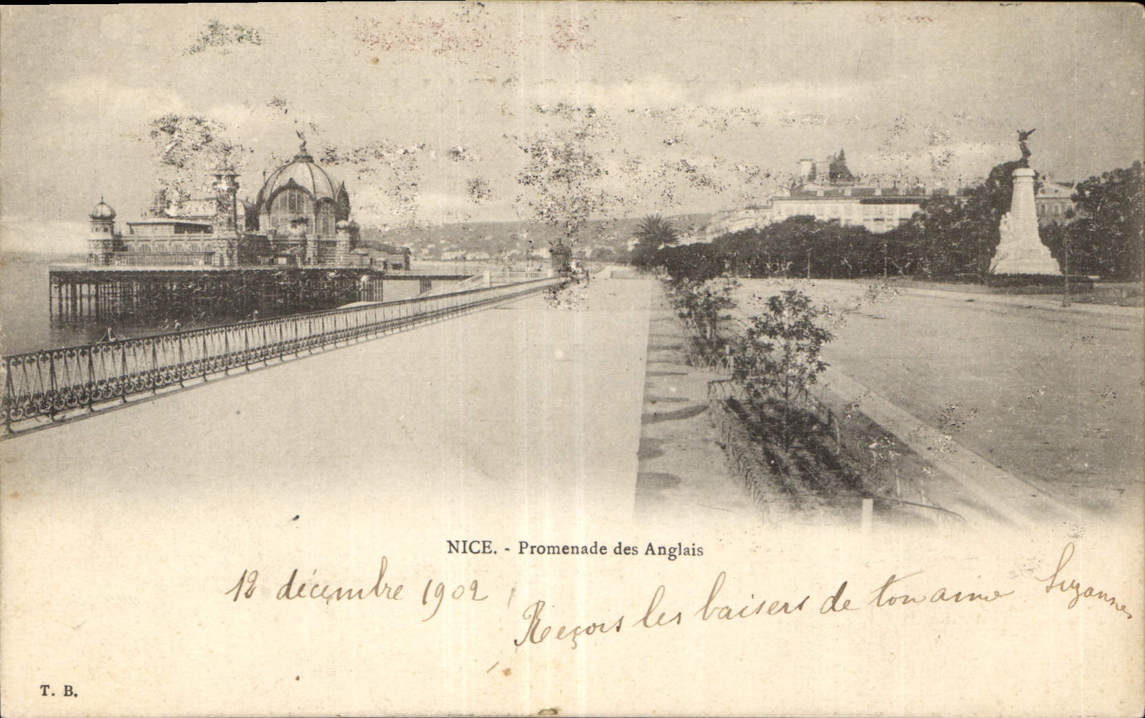 CPA Nice Promenade des Anglais 