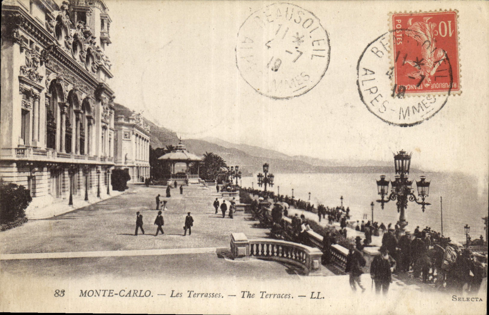 CPA Monte Carlo les Terrasses 