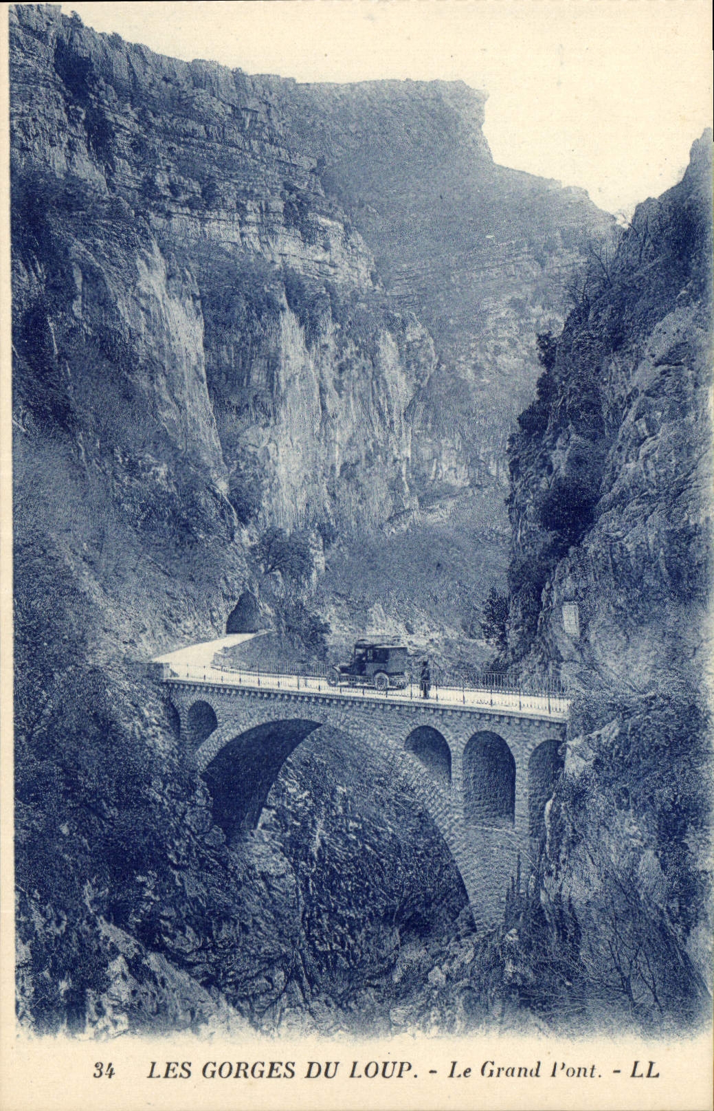CPA Les Gorges du Loup le Grand Pont 