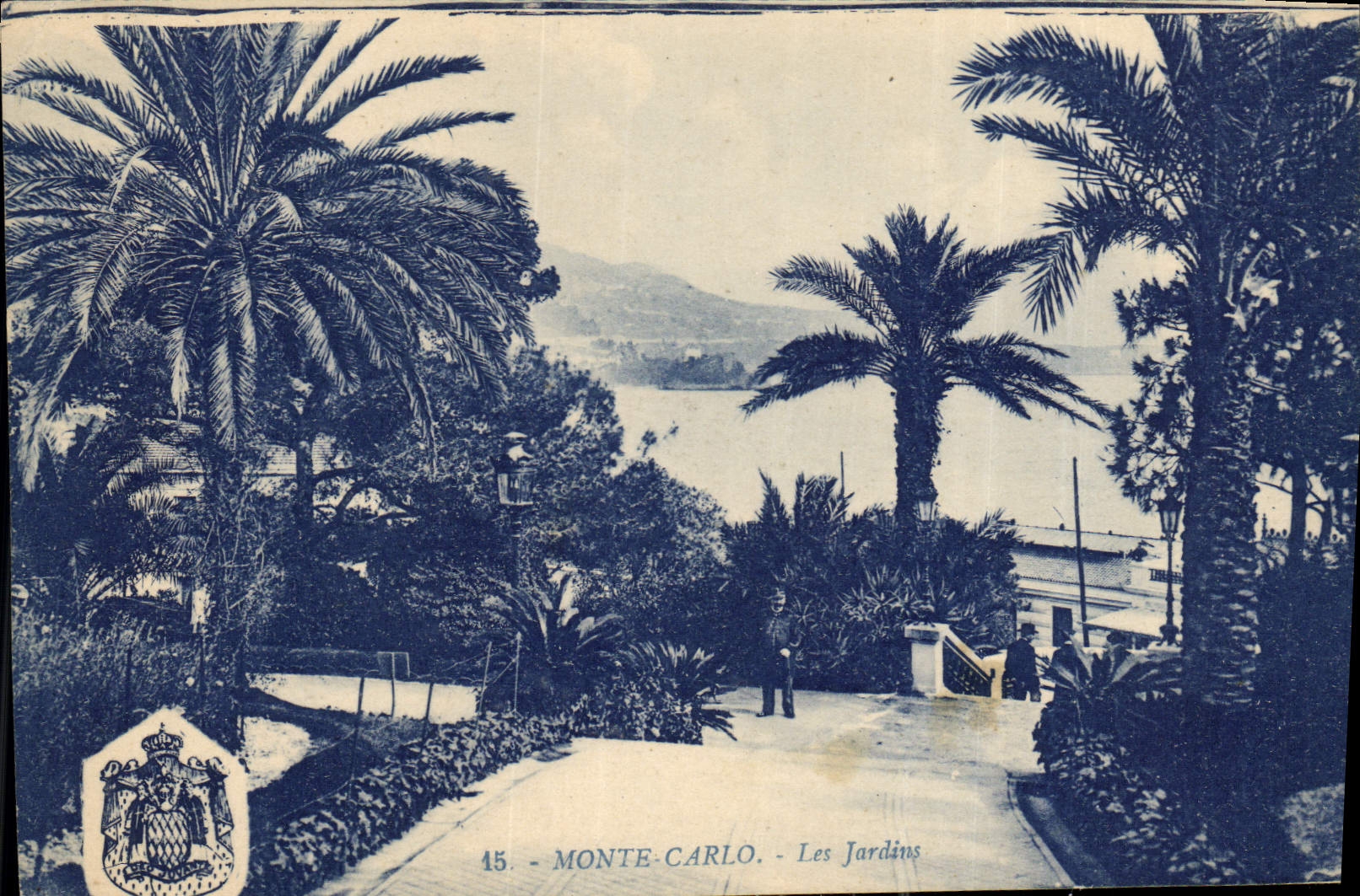 CPA Monte Carlo les Jardins 
