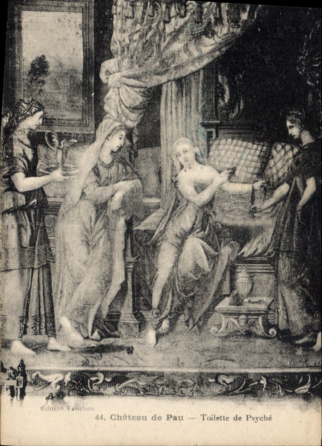 CPA Chateau de Pau Toilette de Psyche 