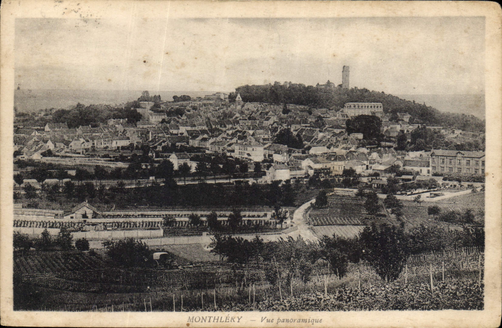 CPA Monthlery vue panoramique 