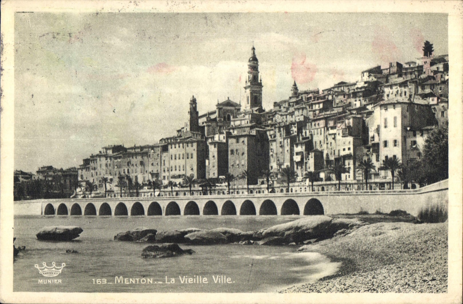 CPA Menton La Vieille ville 