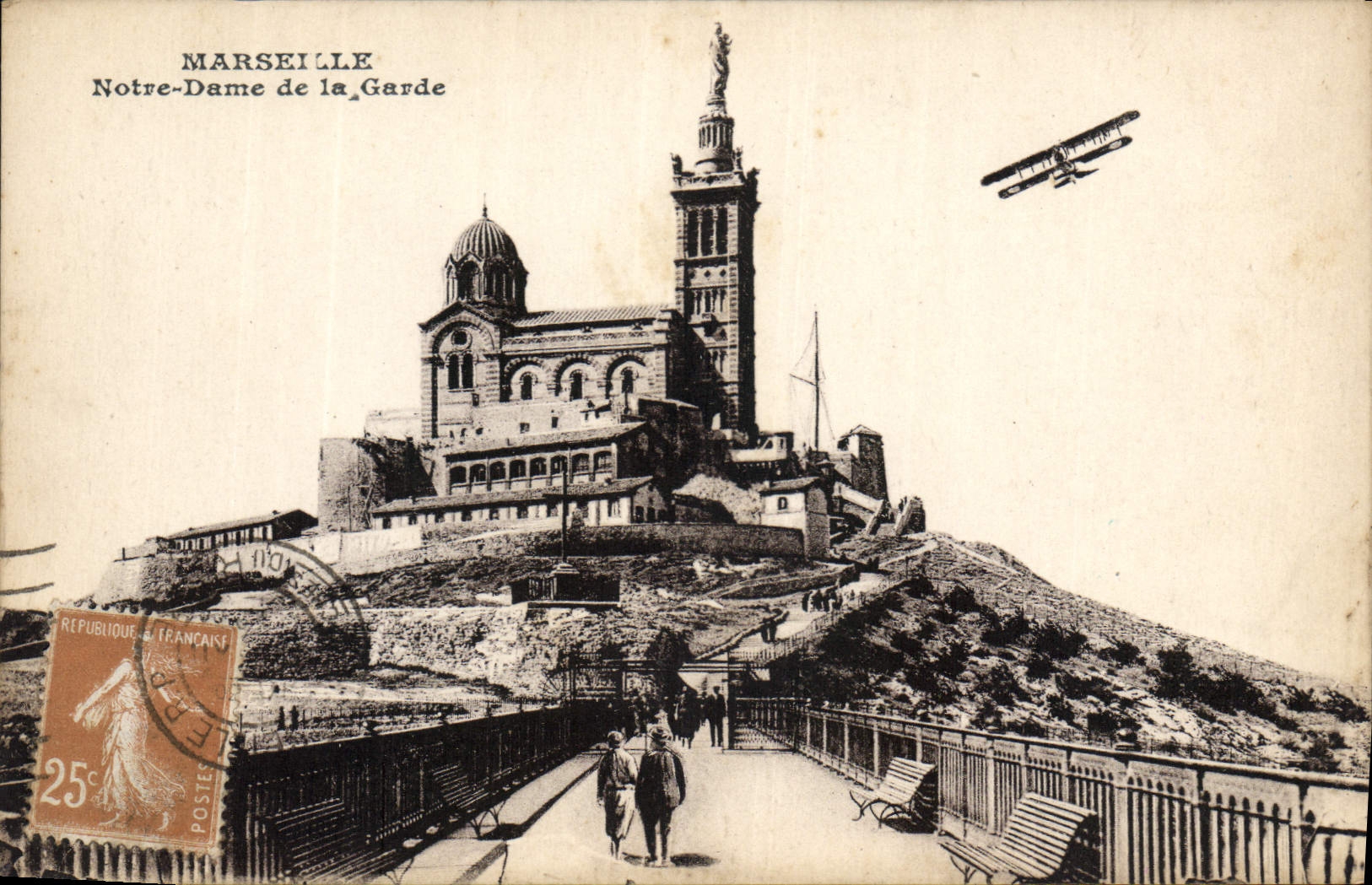 CPA Marseille Notre Dame de la Garde 