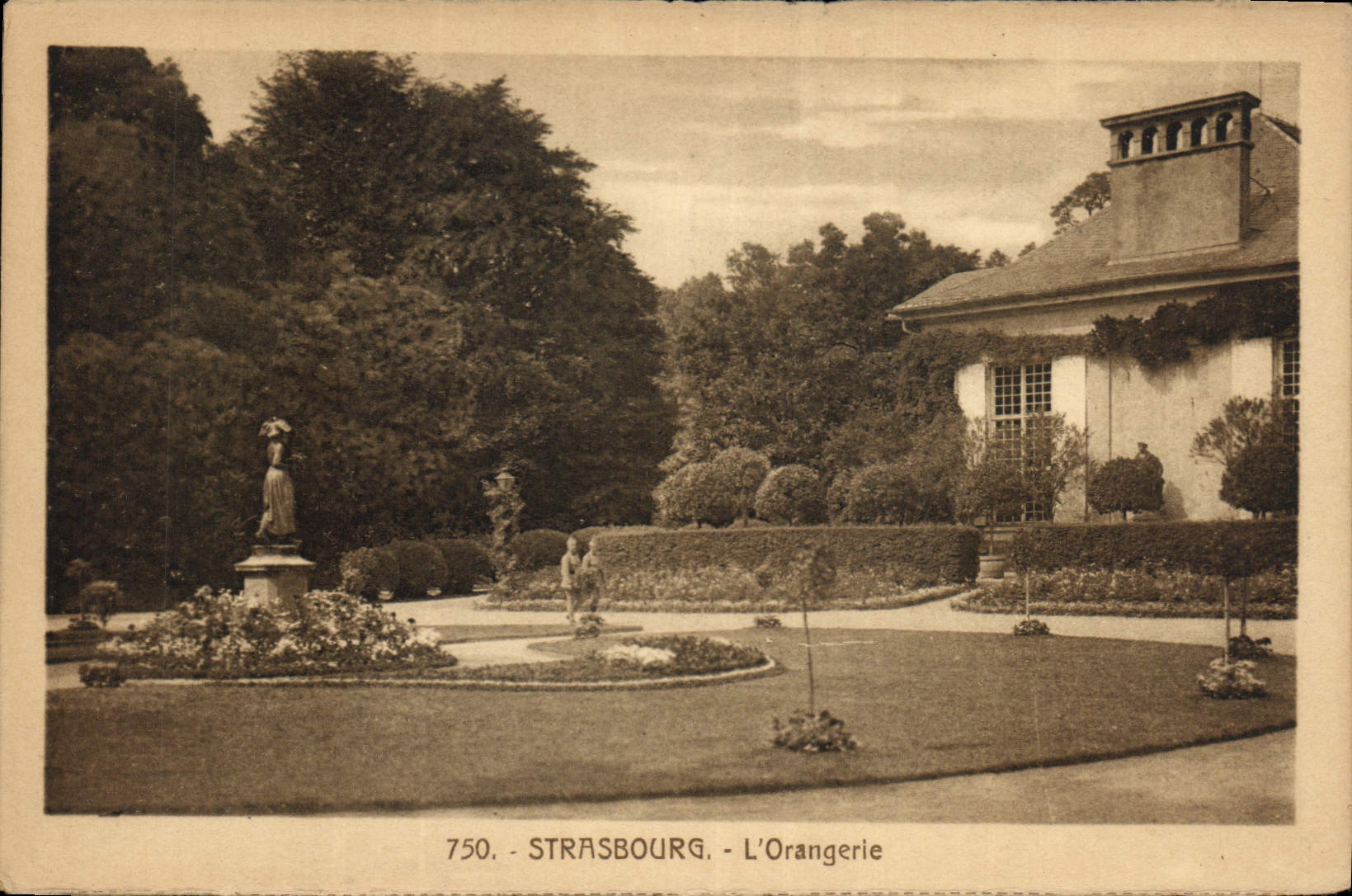 CPA Strasbourg l'Orangerie 