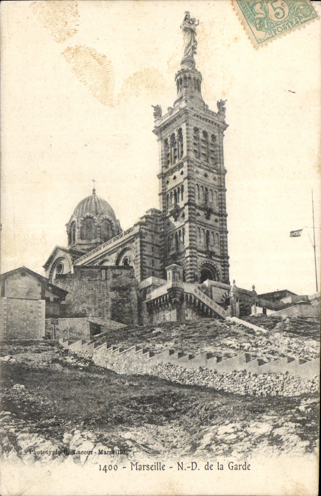CPA Marseille N D de la Garde 