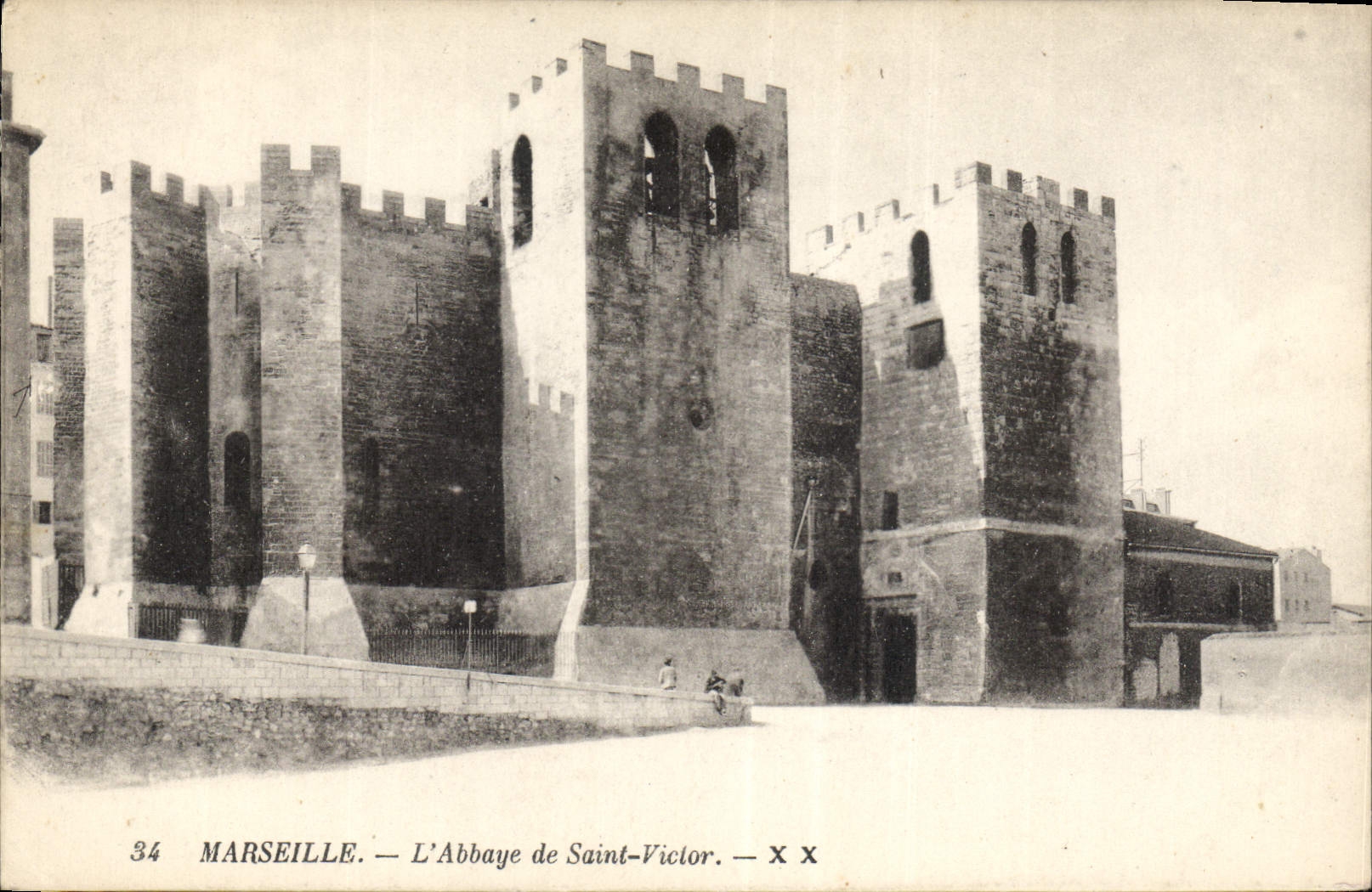 CPA Marseille l'Abbaue de Saint Victor 