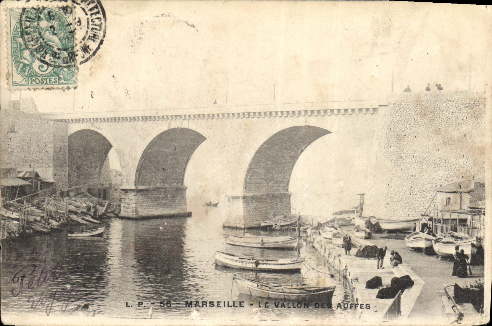 CPA Marseille le Vallon des Auffes 