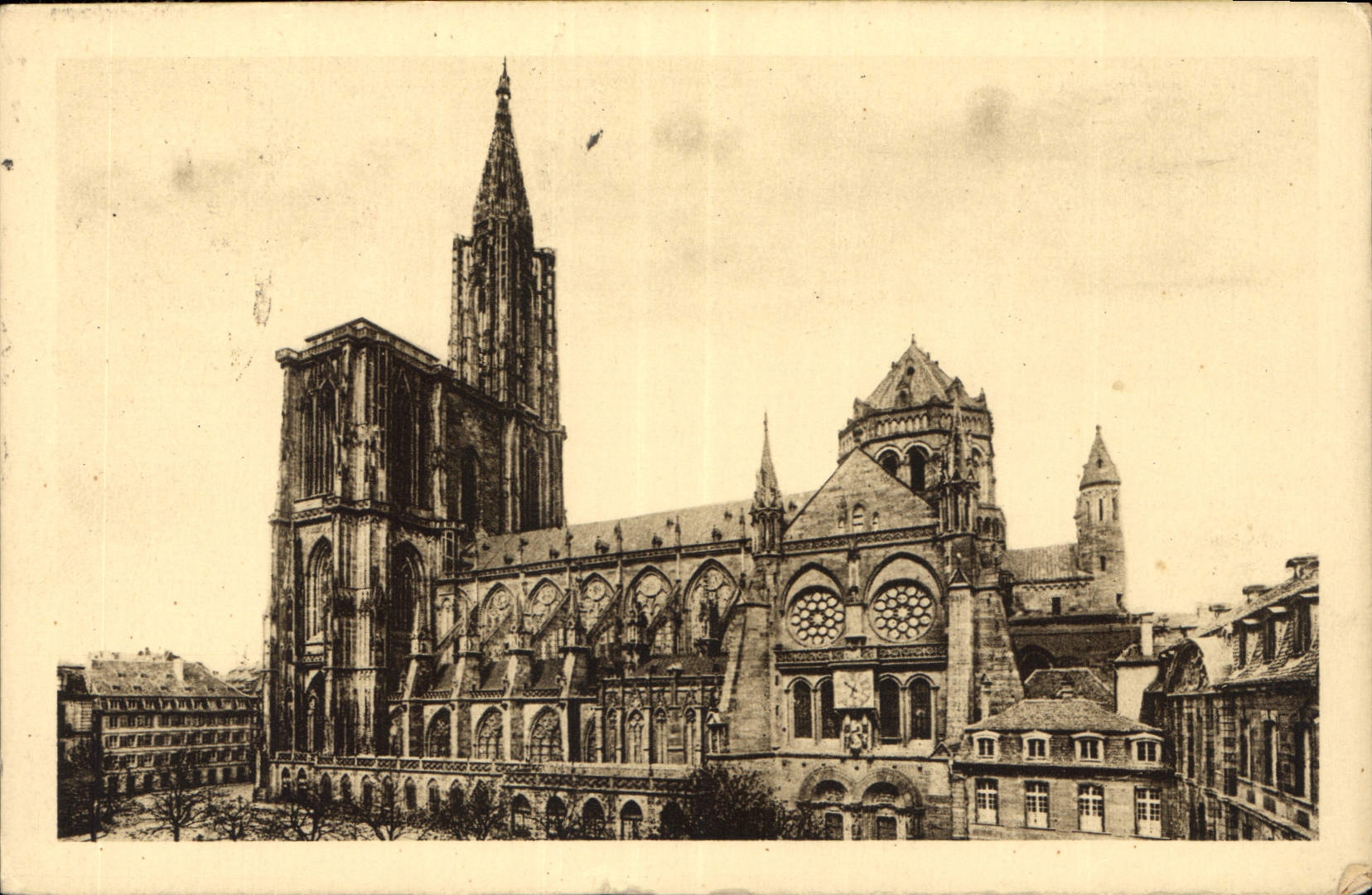 CPA Strasbourg la Cathedrale 