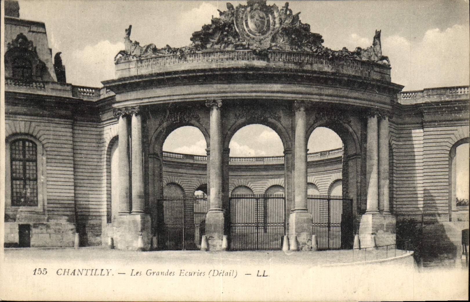 CPA Chantilly Les Grandes Ecuries Detail 