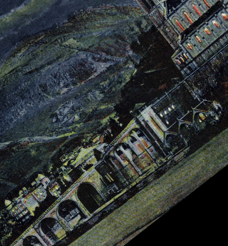 CPA Lourdes La Basilique les Piscines et la Grotte 