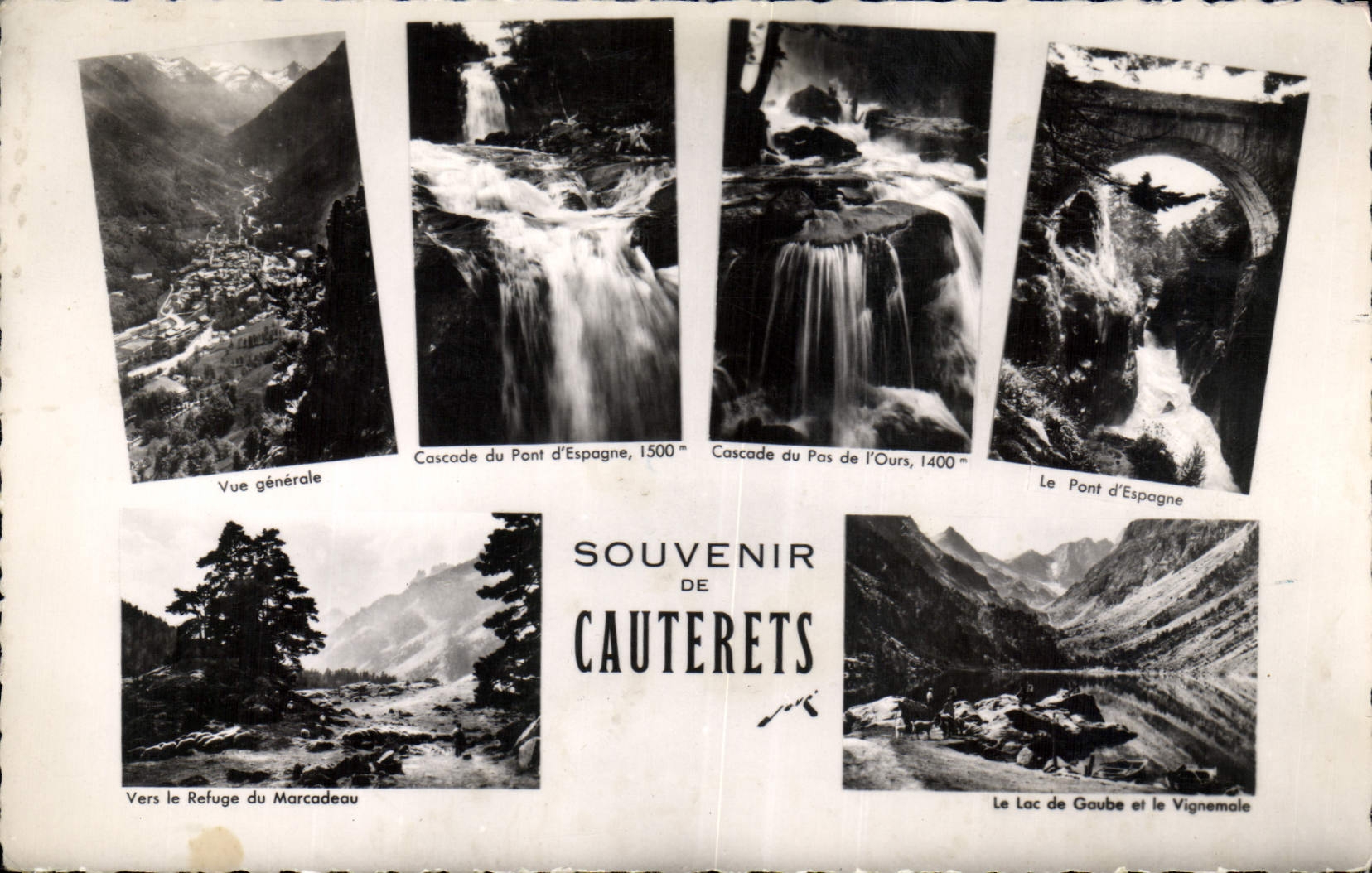 CPA Souvenir de Cauterets H P 