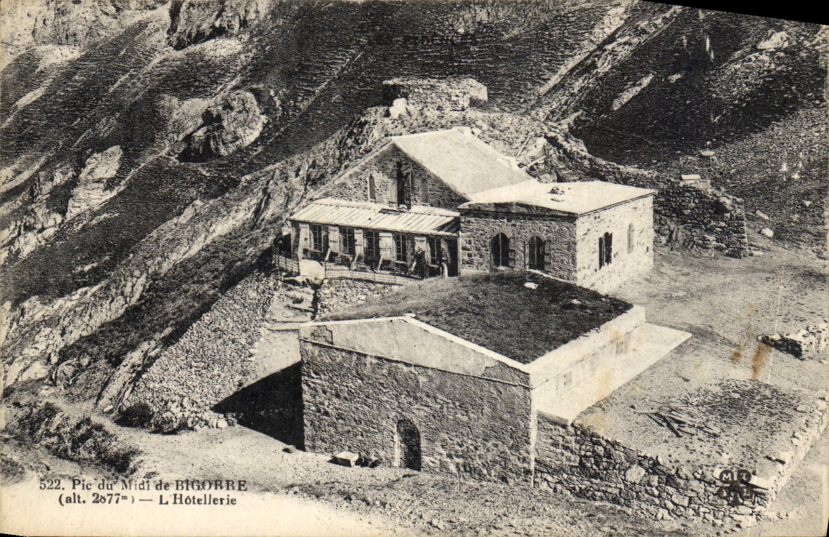 CPA Pic du Midi de Bigorre l'Hotellerie