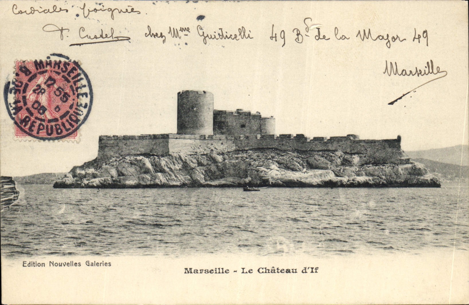 CPA Marseille Le Chateau d'If 