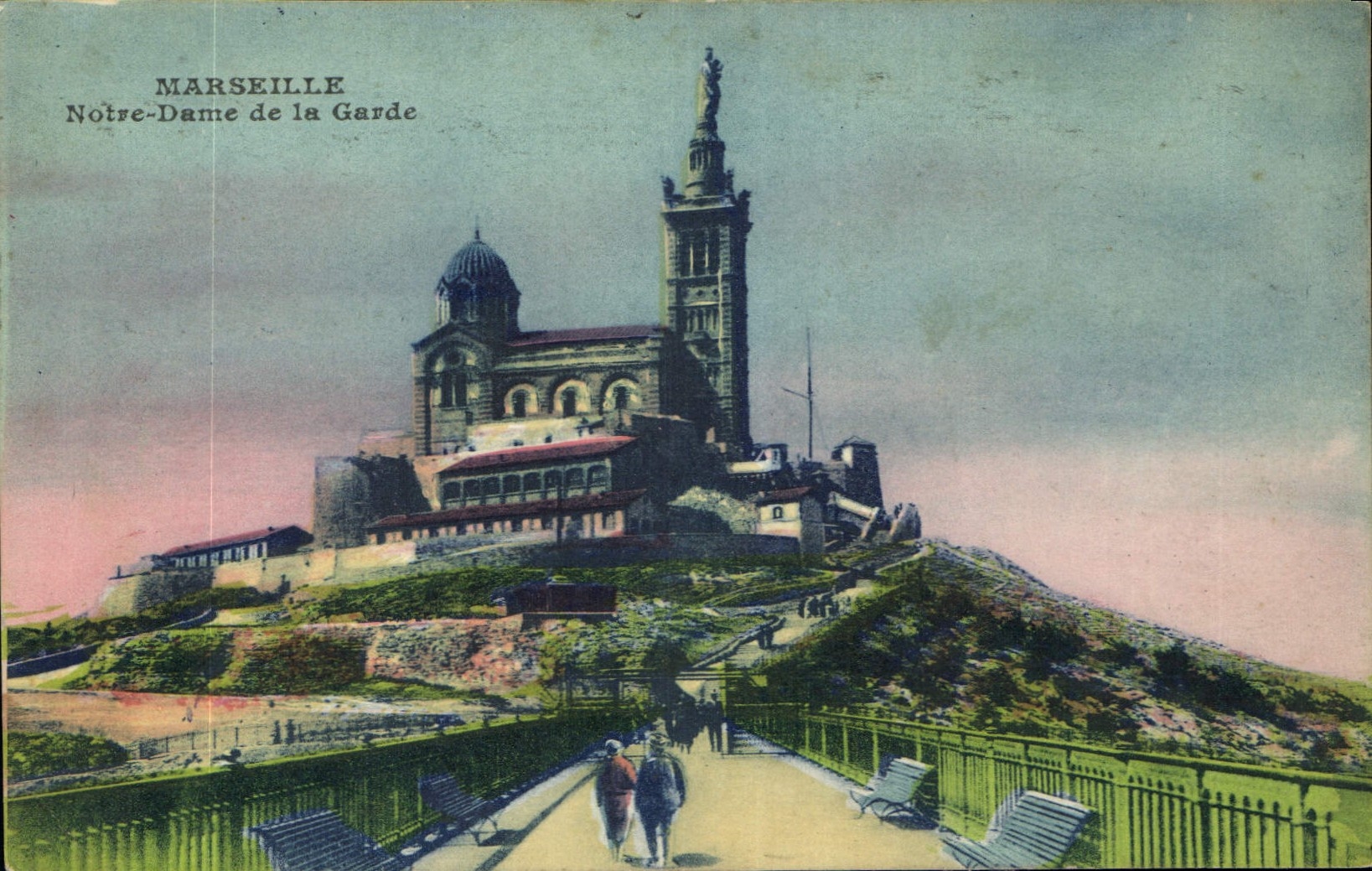CPA Marseille Notre Dame de la Garde 