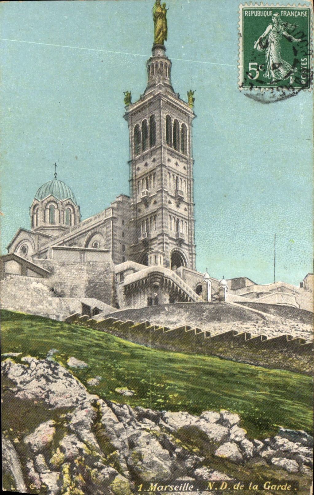 CPA Marseille N D de la Garde 